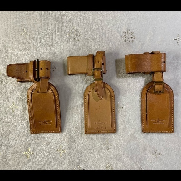 LOUIS VUITTON luggage tag & poignet bundle # 6 - Picture 2 of 8